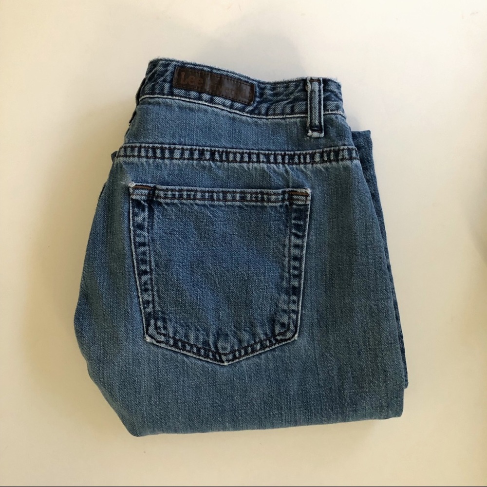 Sz M (10) Lee Riveted Ultimate 5 Jeans